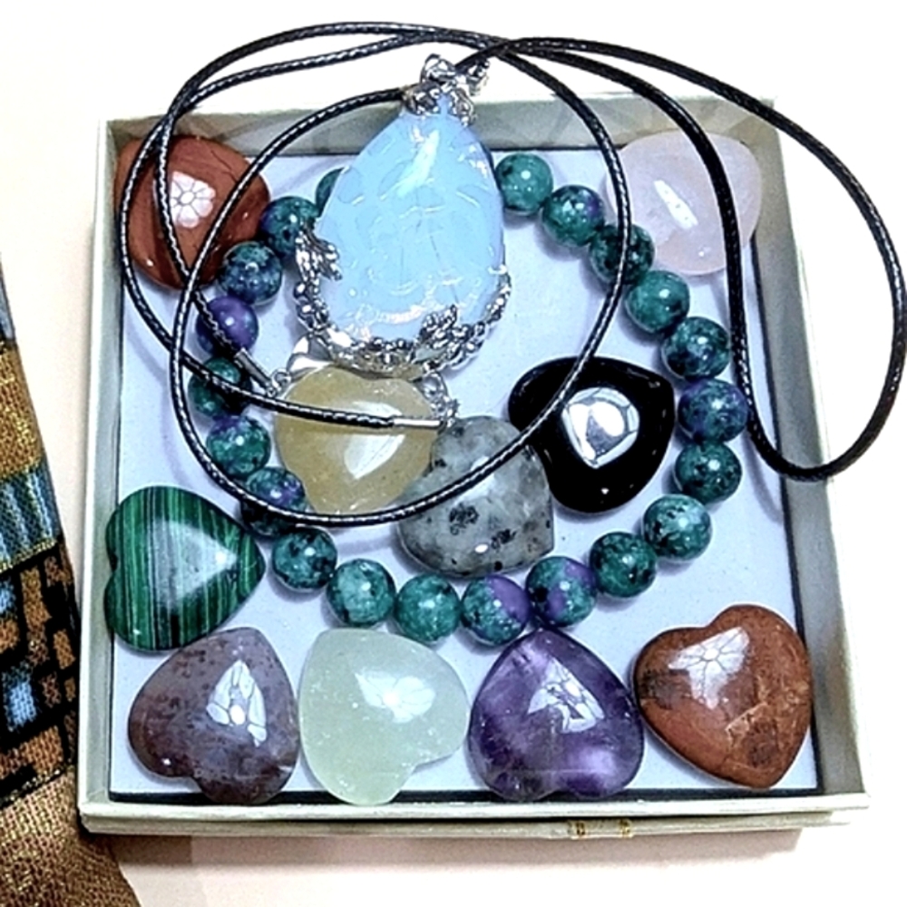 Crystals Gemstone Healing Stone Jewelry Reiki Chakra Stones - Picture 5 of 14